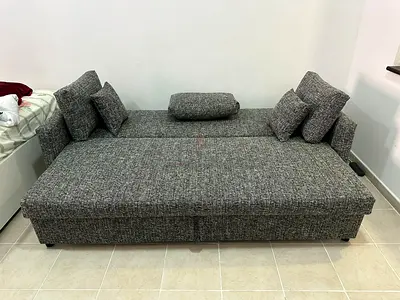 3 Seater Sofa Bed in very good condition. Comfortable seating and easily converts into a bed. Clean