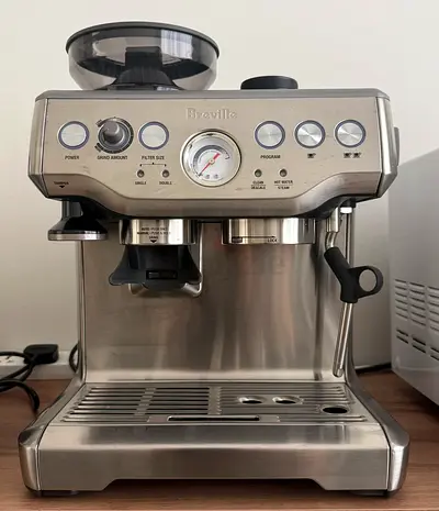 Barista Espresso Machine 1700W BES870 Chrome
