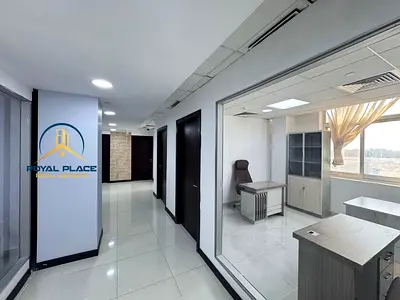 Furnished Office | Arjumand Building DIP | Road & City Views