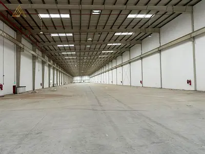 Prime 60k SQFT Warehouse For Rent | Al Saja’a | 56 KW Electricity | Main Road Access
