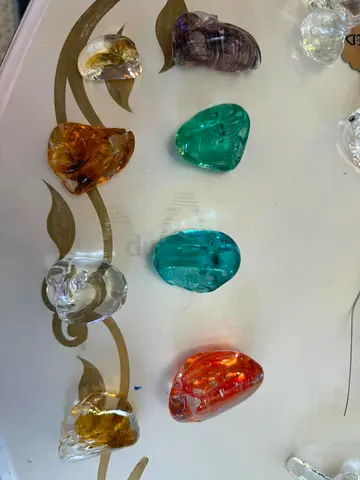 Colorful Decorative Glass Stones for Chandelier