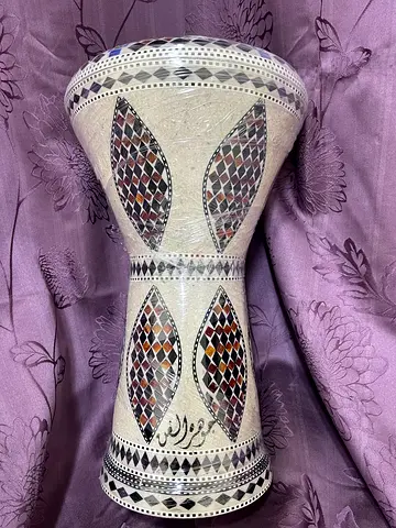 طبلة صدف صوت احترافي جديدة مع الشنطة مبطنة يوجد توصيل داخل الامارات