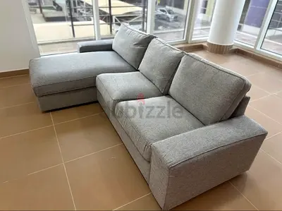 IKEA Kivik L Shape Sofa Gray Good Condition