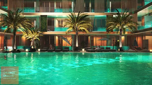 استوديو مفروش مطل على البحيرة | Peace Lagoons II | شرفة مع مغطس