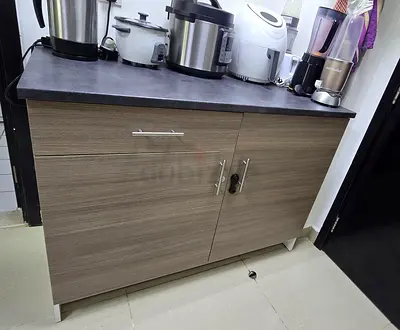 Stylish Kitchen Cabinet with Storage