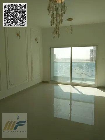 شقة 2 غرف وصالة للإيجار في جولف تاورز عجمان | 1,450 قدم² | واسعة وعصرية | 42,000 درهم سنويًا