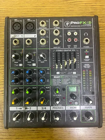 Mackie ProFX4v2 4-channel professional mixer