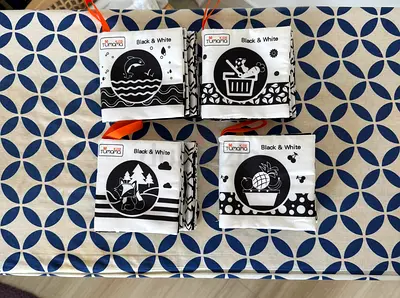 Tummy Time Sensory Books