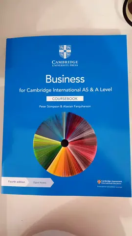 Cambridge 9708 Business Textbook, Only 200 AED!