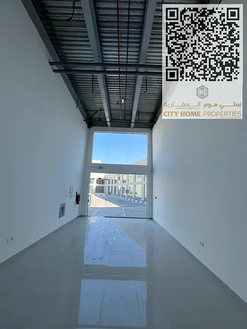 Suitable for All Activities – Brand New Spacious Commercial Shop with Mezzanine in Al Hamidiya 1 – AED 56,000 Yearly