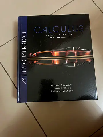 Calculus textbook - university