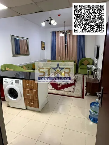 غرفه وصاله للبيع بابراج السيتى تاور النعيميه 3 بعجمان