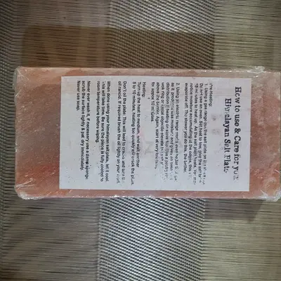 Himalayan Salt Plate for Grilling and Cooking