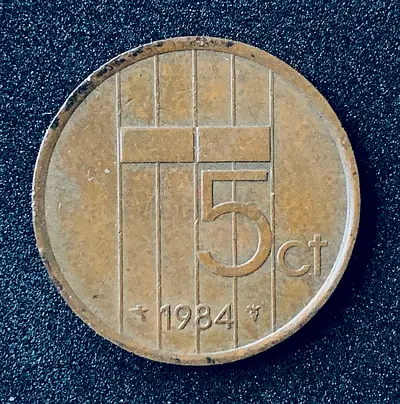 Netherlands 5 and 25 cents