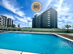 Chiller free brand new spacious 1 bedroom apartment with Tera’s with pool view only in 95k