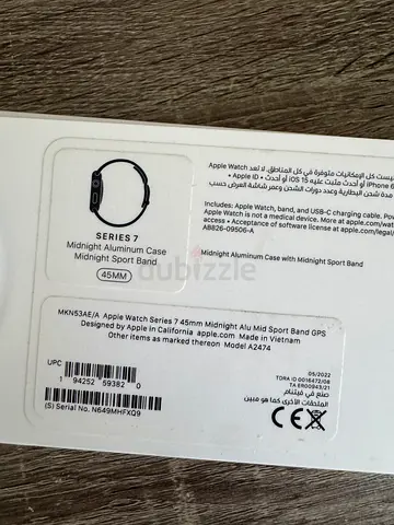 Apple Watch Series 7 - 45mm - Black Color