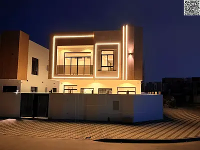 Corner villa in Al Zahia at a bargain price – high-end finishing, including electricity, water, and air conditioning
