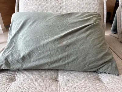 Soft Green Pillow