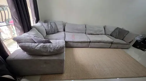 Pan Emirates pianca feather filled sofa