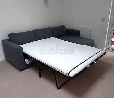 IKEA vimle L Shape Sofa Bed Dark grey Good condition