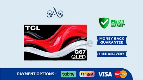 TCL 85 Inch Tv | QLED Smart Tv | New - Free Delivery | Warranty | 85Q671G Google Tv