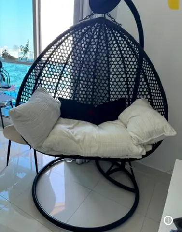 GARDEN SWING CHEAR FOR TWO PERSON