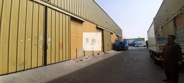 TAX free | Ground + Mezzanine Warehouse For Rent In Ras Al Khor | 20% not required