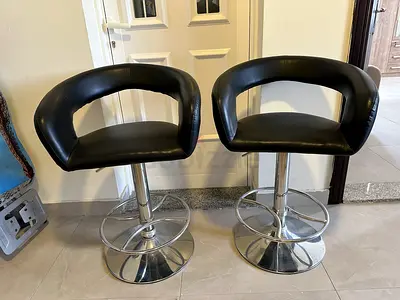 Set of Two Modern Bar Stools