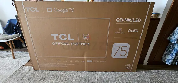 TCL 75C6K Television 75 Inch Smart TV 4K QD-Mini LED Colorful Quantum Crystal HDR 10+  Gogle Tv.
