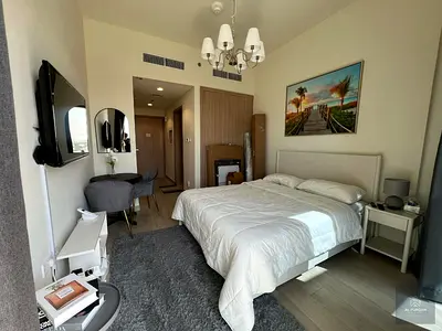 FURNISHED STUDIO || BOULEVARD & POOL VIEW || READY TO MOVE ||CHILLER FREE