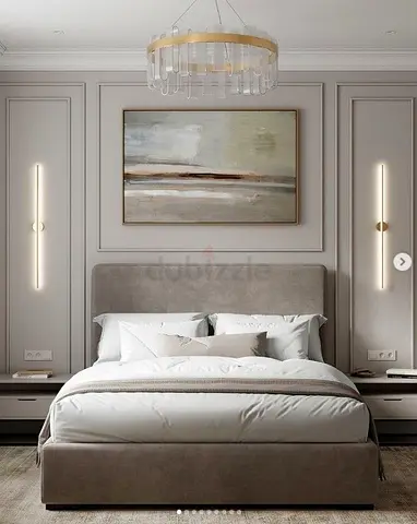 Elegant King Size Bed