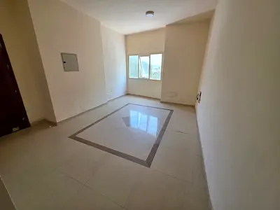 Two bedrooms and a living room # Central air conditioning # Free maintenance # Corniche # Ajman
