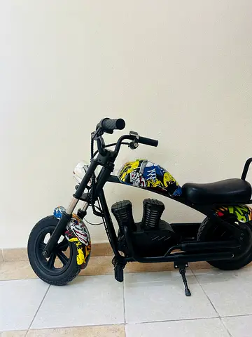 Childrens Electric Ride-On Mini Chopper Motorcycle — barely used, great conditions