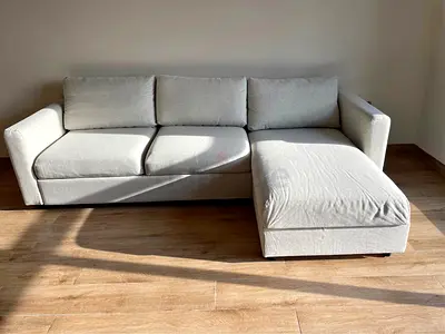 IKEA vimle L Shape sofa bed beige excellent condition