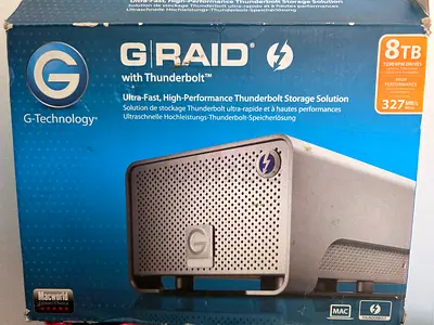 G-Technology G-RAID 8TB Thunderbolt Storage Solution