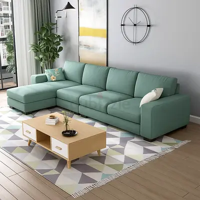 Soft  Sofa – كنبة لاونج ناعمة