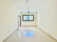 Lxury and brand new apartment with balcony with master room waldrop prim location sharja
