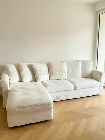 Ikea gronlid L shape sofa bed with mattress