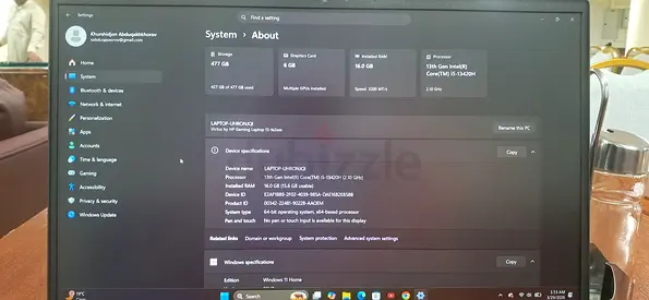HP VICTUS Windows 11 Laptop in Excellent Condition