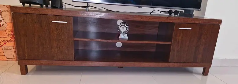 Elegant Wooden Entertainment Center