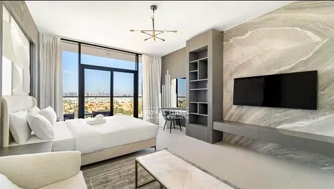High Floor Furnished Studio | Open View | Ready to Move