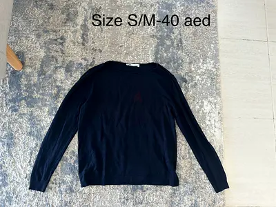 Zara sweater size S navy