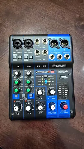 Yamaha MG06X 6-Channel Compact Mixer with FX - Used