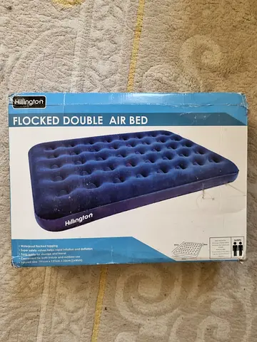 Flocked Double Air Bed