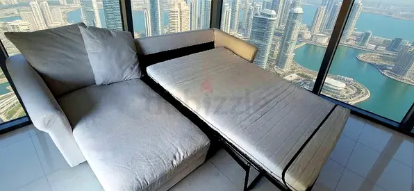 Ikea Gronlid L Shape Sofa bed with mattress