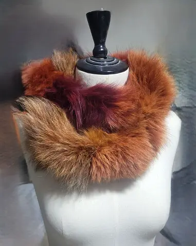 Elegant Faux Fur Scarf