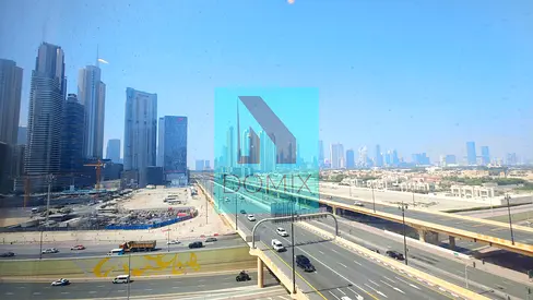 Modern Office with Zabeel View in Business Bay