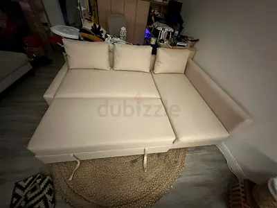 Stylish Corner Sofa Bed for sale. Soft fabric with spacious seating. Easy to open and convert into b