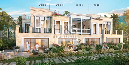 4BR Townhouse | Malta DAMAC Lagoons | Lagoon & Park Views | Lowest Price