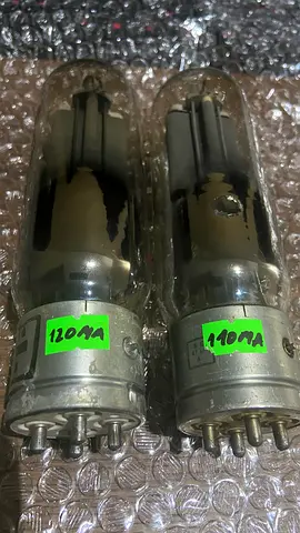 United Electronics 845 Audio Tubes Pair - 1 month use